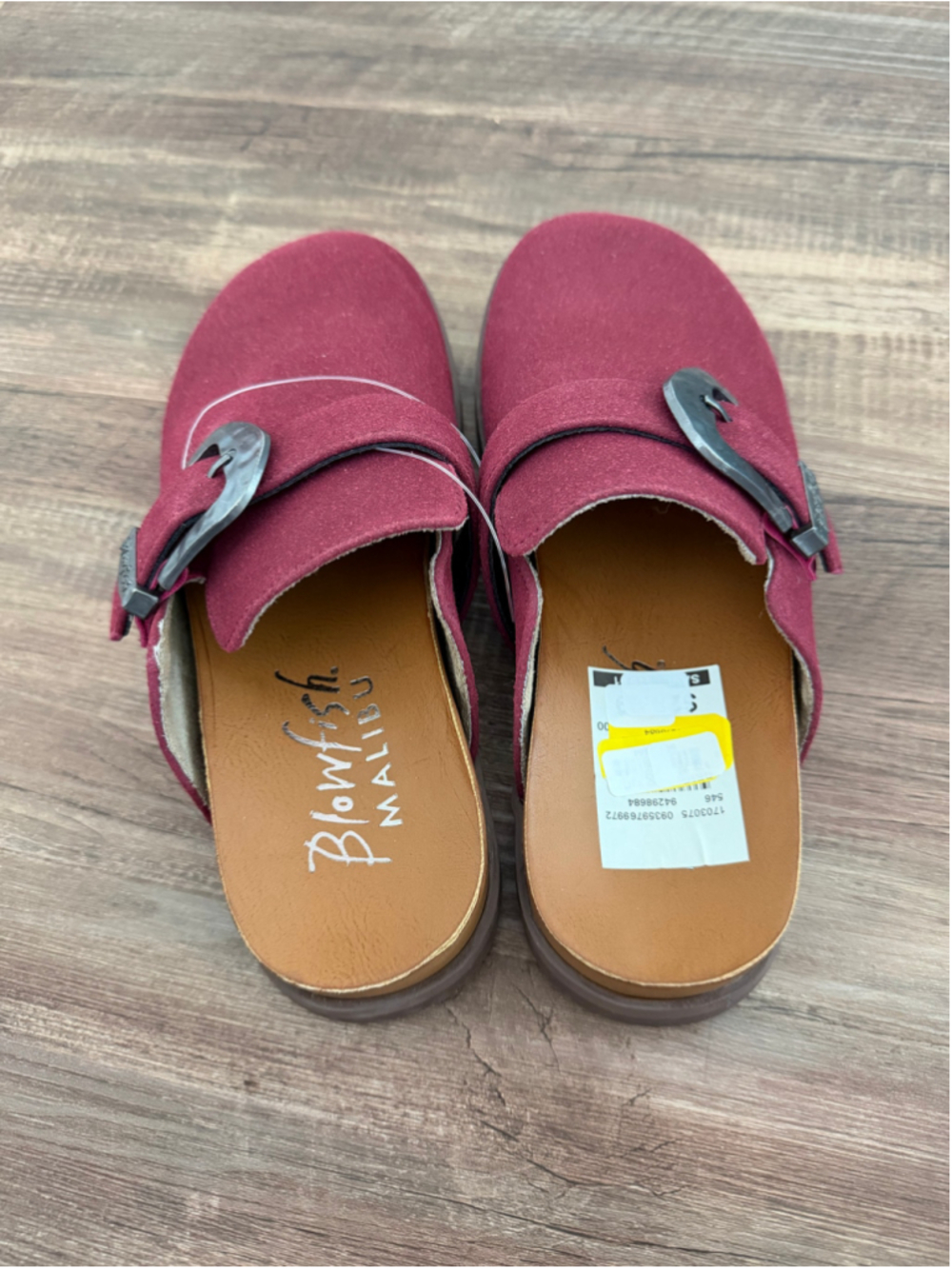 Blowfish Malibu Burgundy Mules & Clogs Size 7.5 NWT - Picture 2 of 5